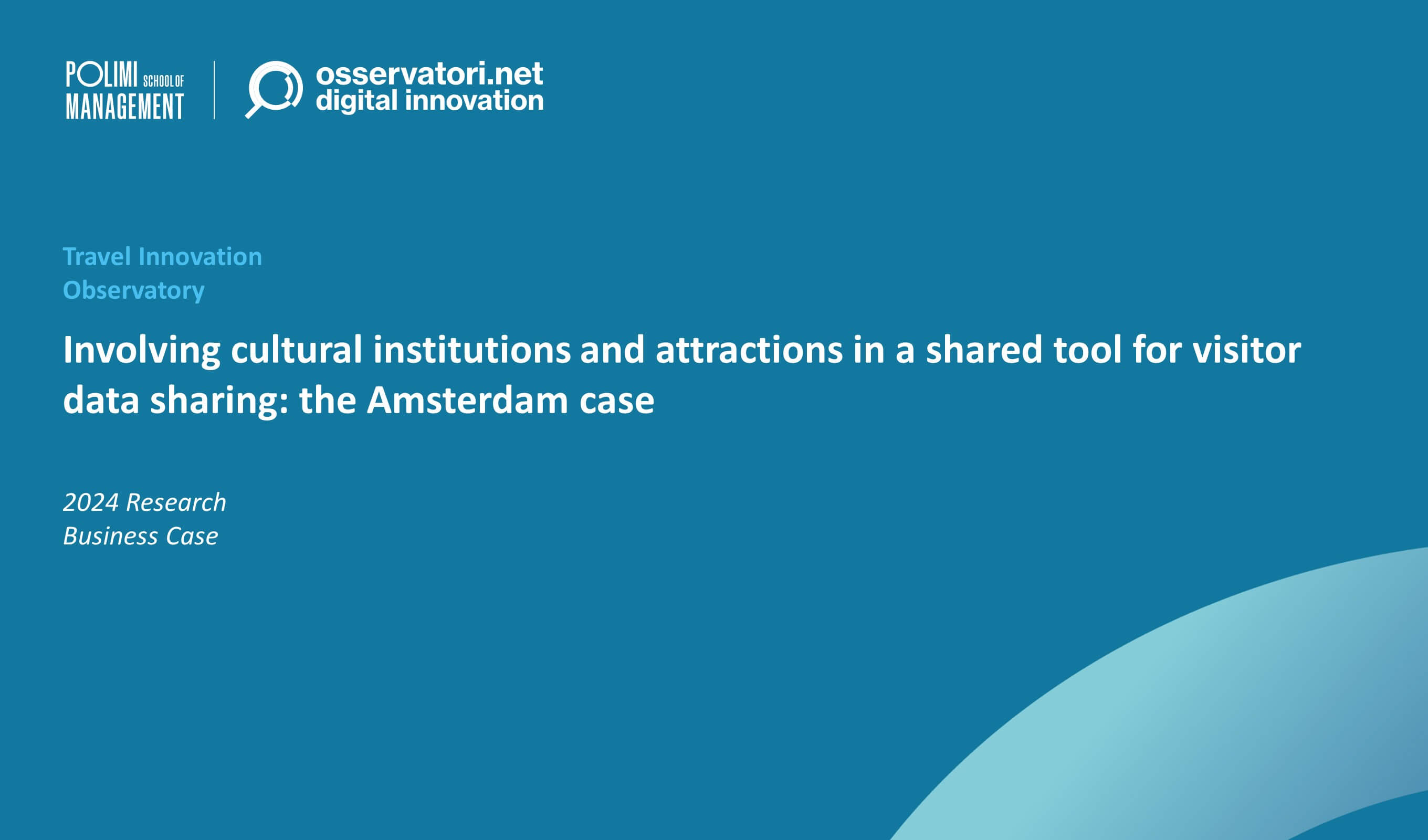 Involving cultural institutions and attractions in a shared tool for visitor data sharing: the Amsterdam case